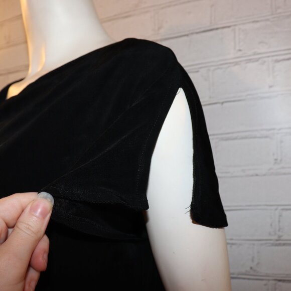 🖤✨🌙 Coldwater Creek Blouse · Swoop Neckline · Size L - Picture 3 of 5